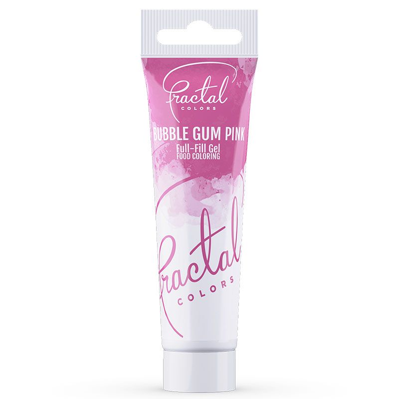 Bubble Gum Pink Full-Fill Gel Edible Lebensmittelfarbe 30g
